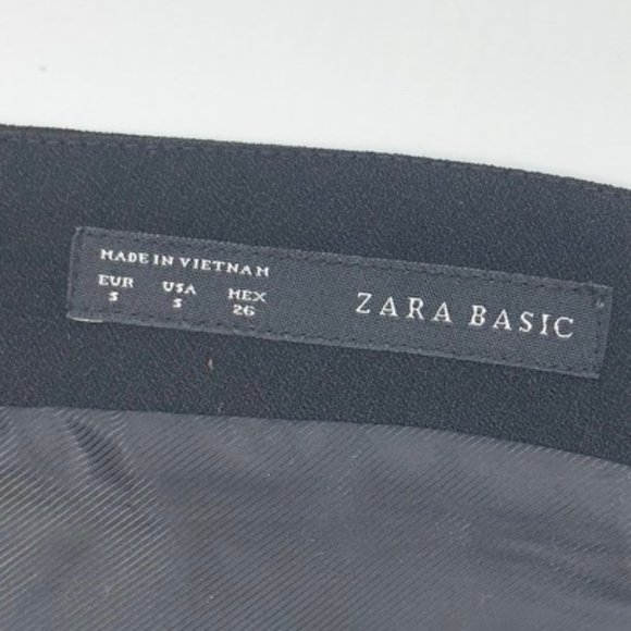 Zara Basic Little Black Dress with Deep V-Back - Picture 6 of 6